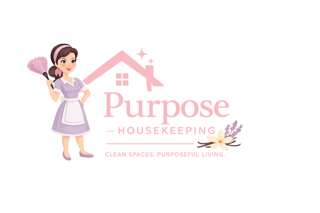 Purpose Housekeeping — Clean spaces. Purposeful living.